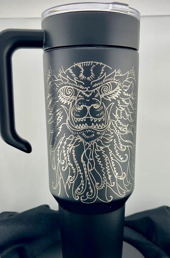 Barong Macan - Artwork by Dave Jeffers - tattootumblers