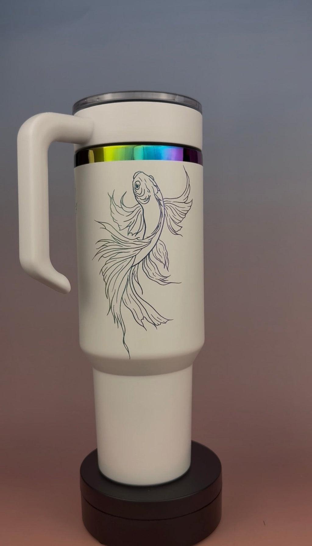 Betta Fish – Artwork by Megan - tattootumblers