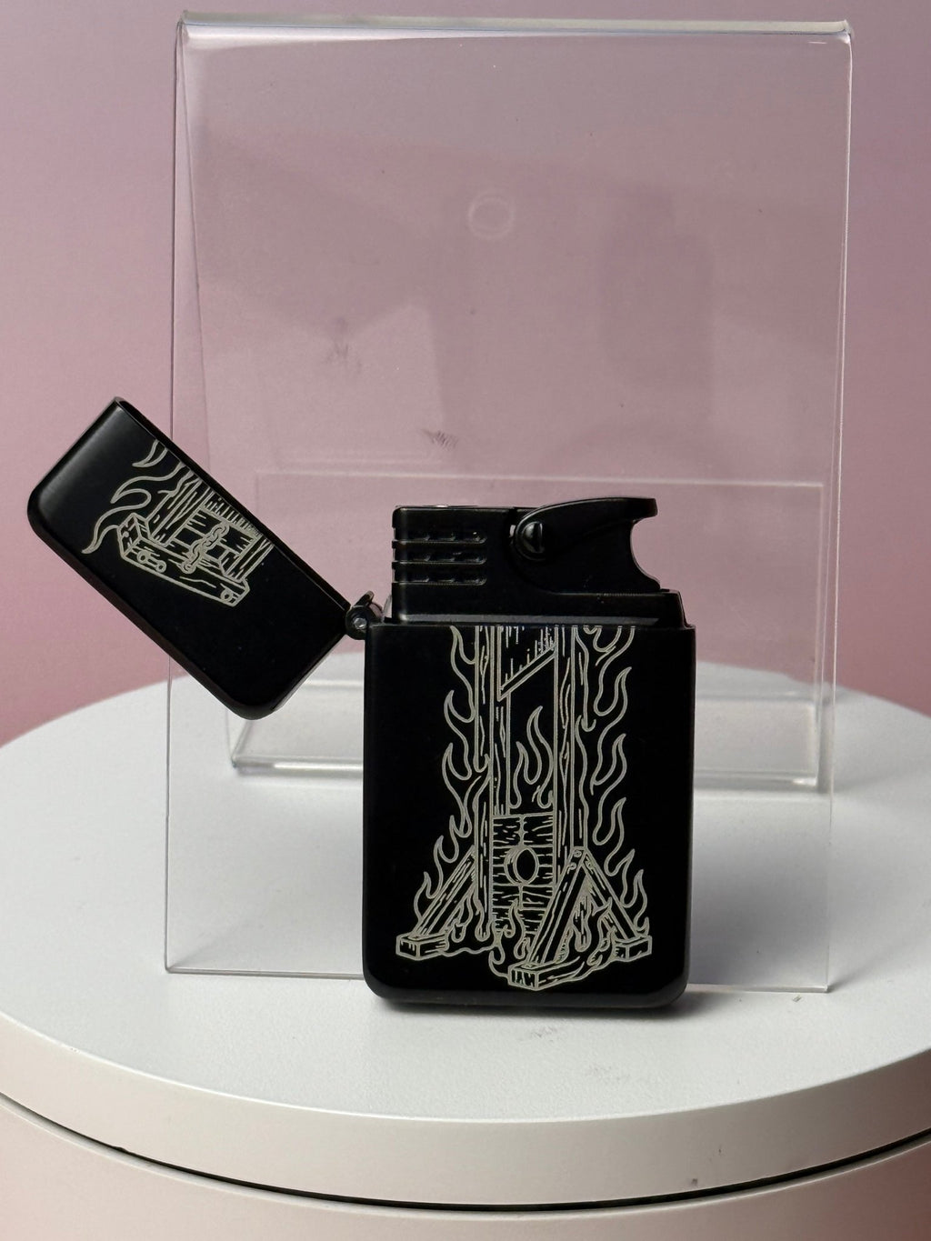 Butane Torches - Artwork by Matt Hammonds - tattootumblers