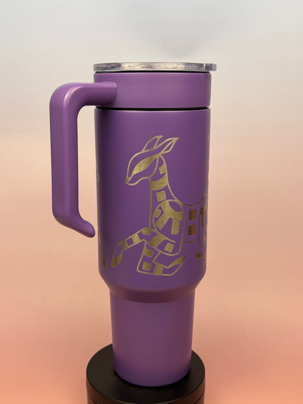 Geometric Deer – Artwork by Chloe Lorenzen - tattootumblers