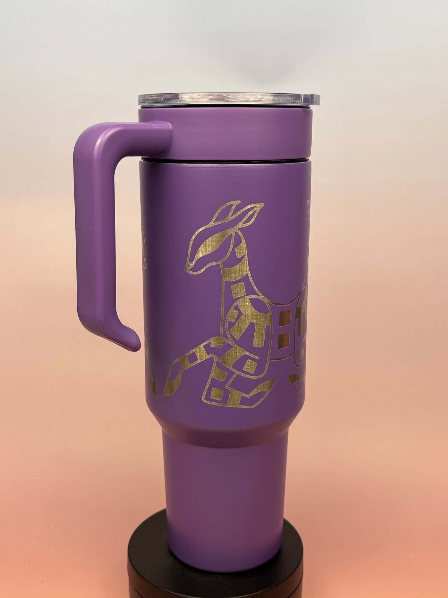 Geometric Deer – Artwork by Chloe Lorenzen - tattootumblers