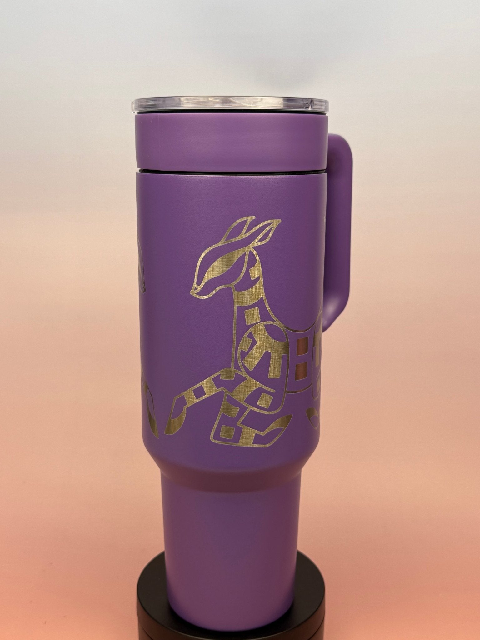 Geometric Deer – Artwork by Chloe Lorenzen - tattootumblers