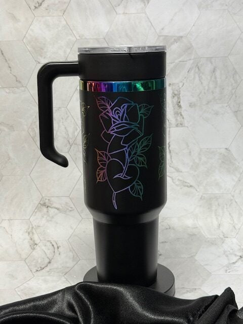 Heart Rose – Artwork by Jenni Redden - tattootumblers