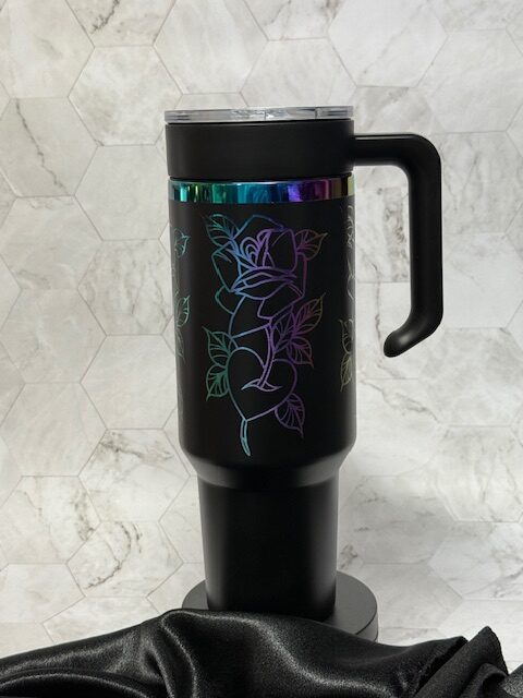 Heart Rose – Artwork by Jenni Redden - tattootumblers