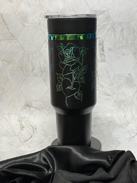 Heart Rose – Artwork by Jenni Redden - tattootumblers