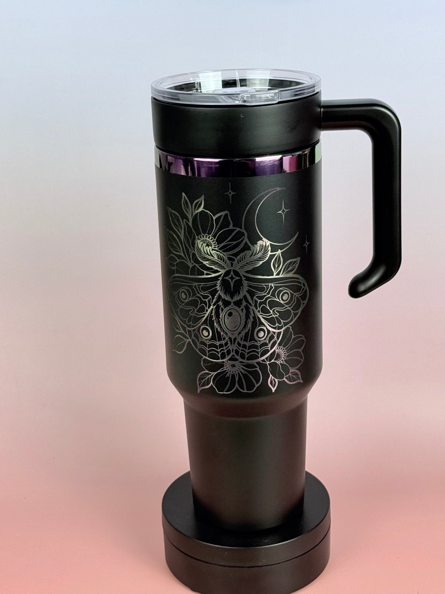 Lunar Moth – Artwork by Mandei Mayhem - tattootumblers