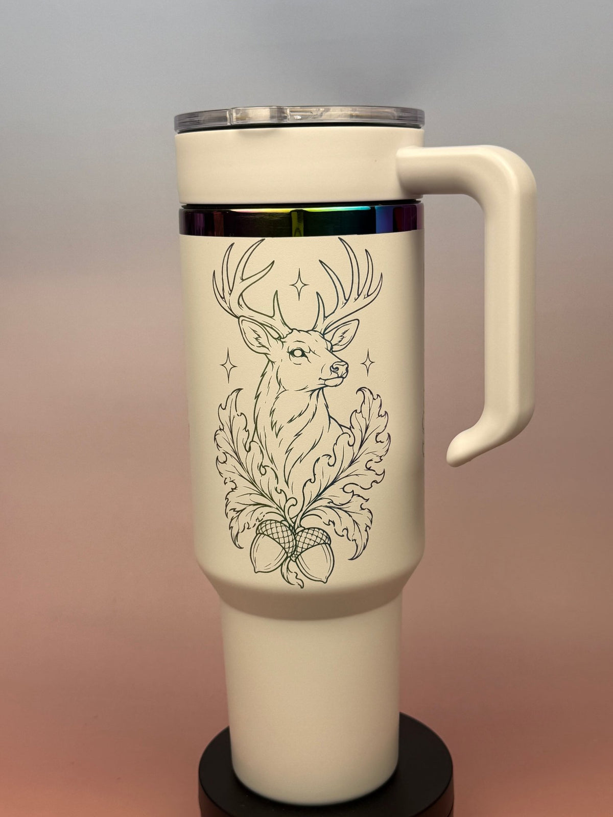Majestic Buck – Artwork by Mattew Hammonds - tattootumblers
