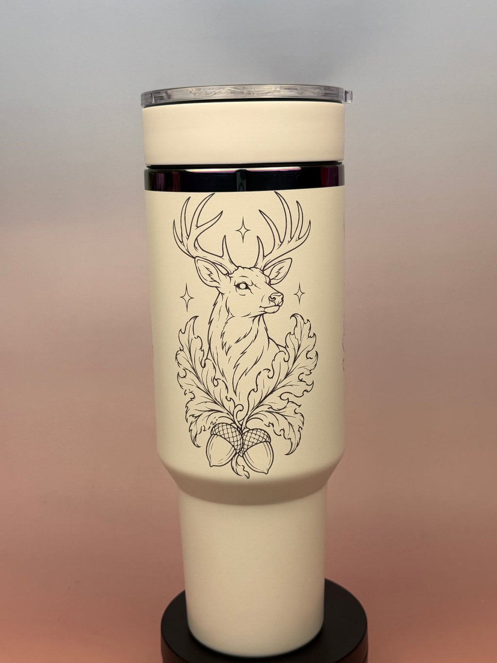 Majestic Buck – Artwork by Mattew Hammonds - tattootumblers