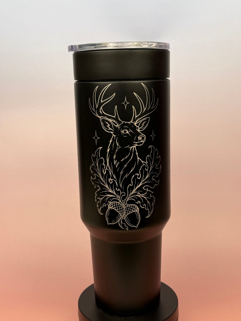 Majestic Buck – Artwork by Mattew Hammonds - tattootumblers