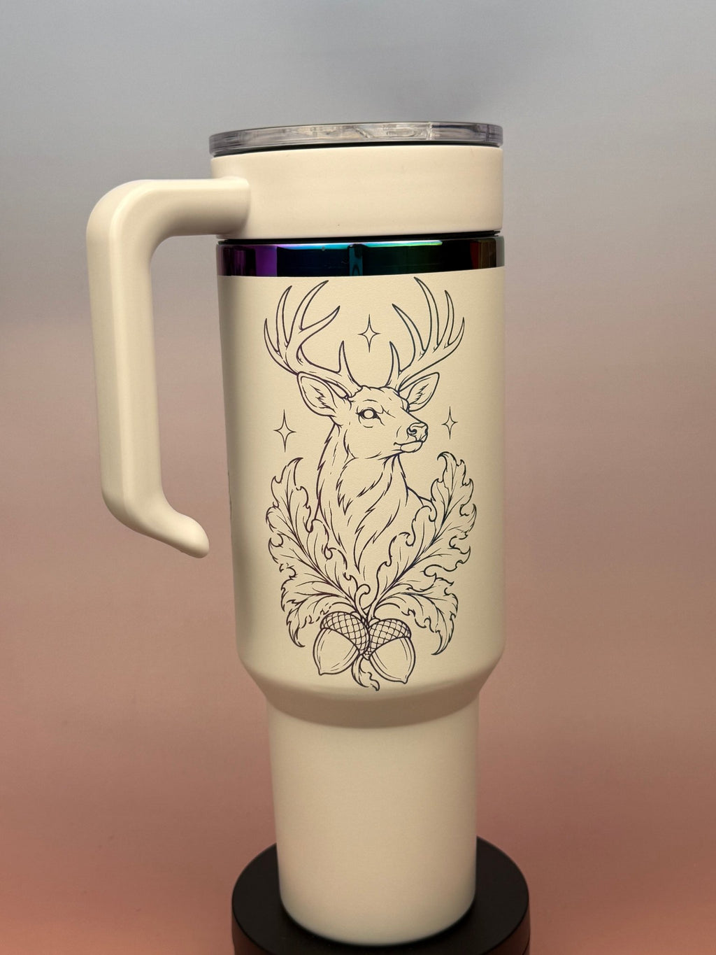 Majestic Buck – Artwork by Mattew Hammonds - tattootumblers