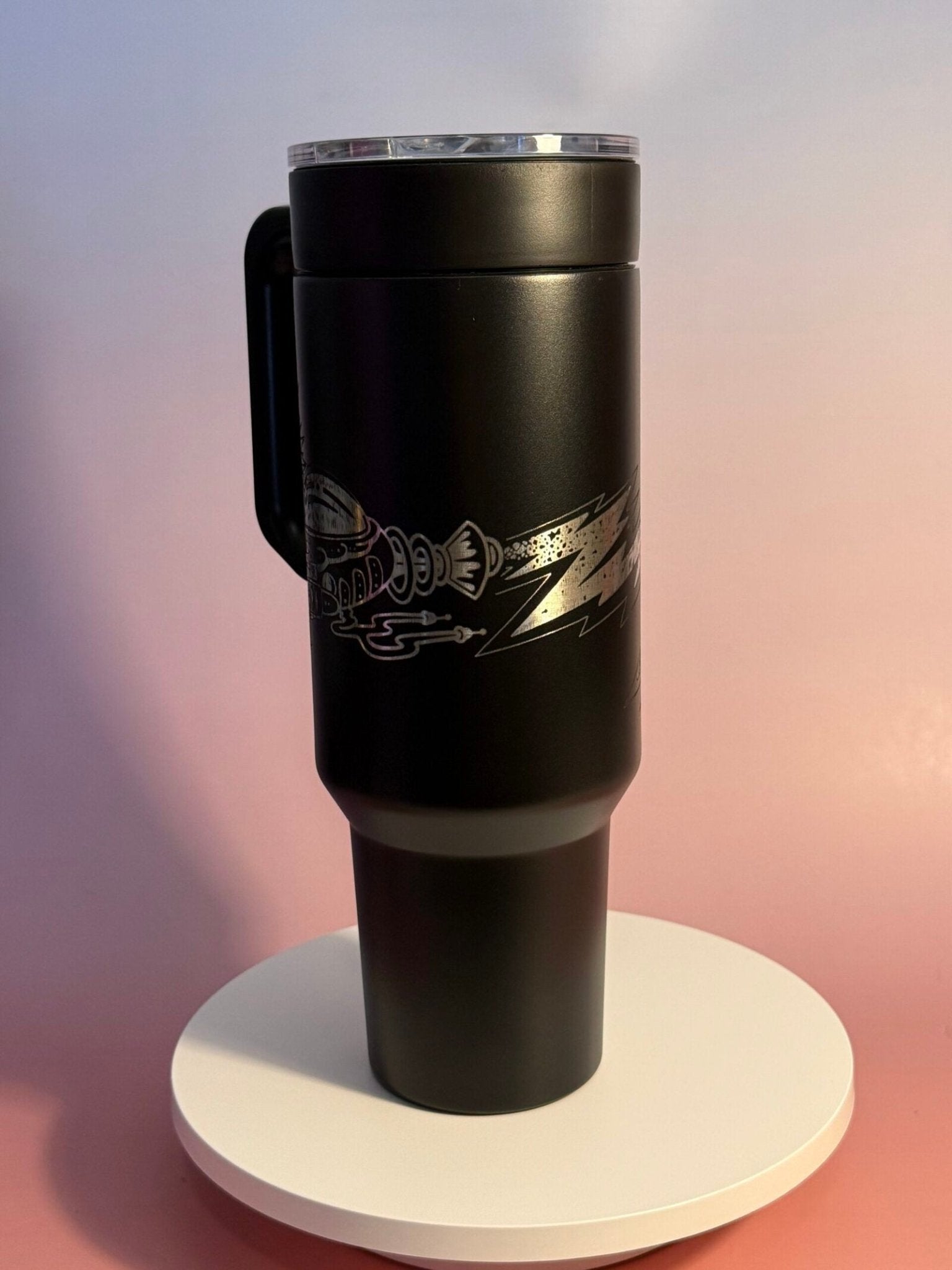 Space Laser – Artwork by Nick Males - tattootumblers