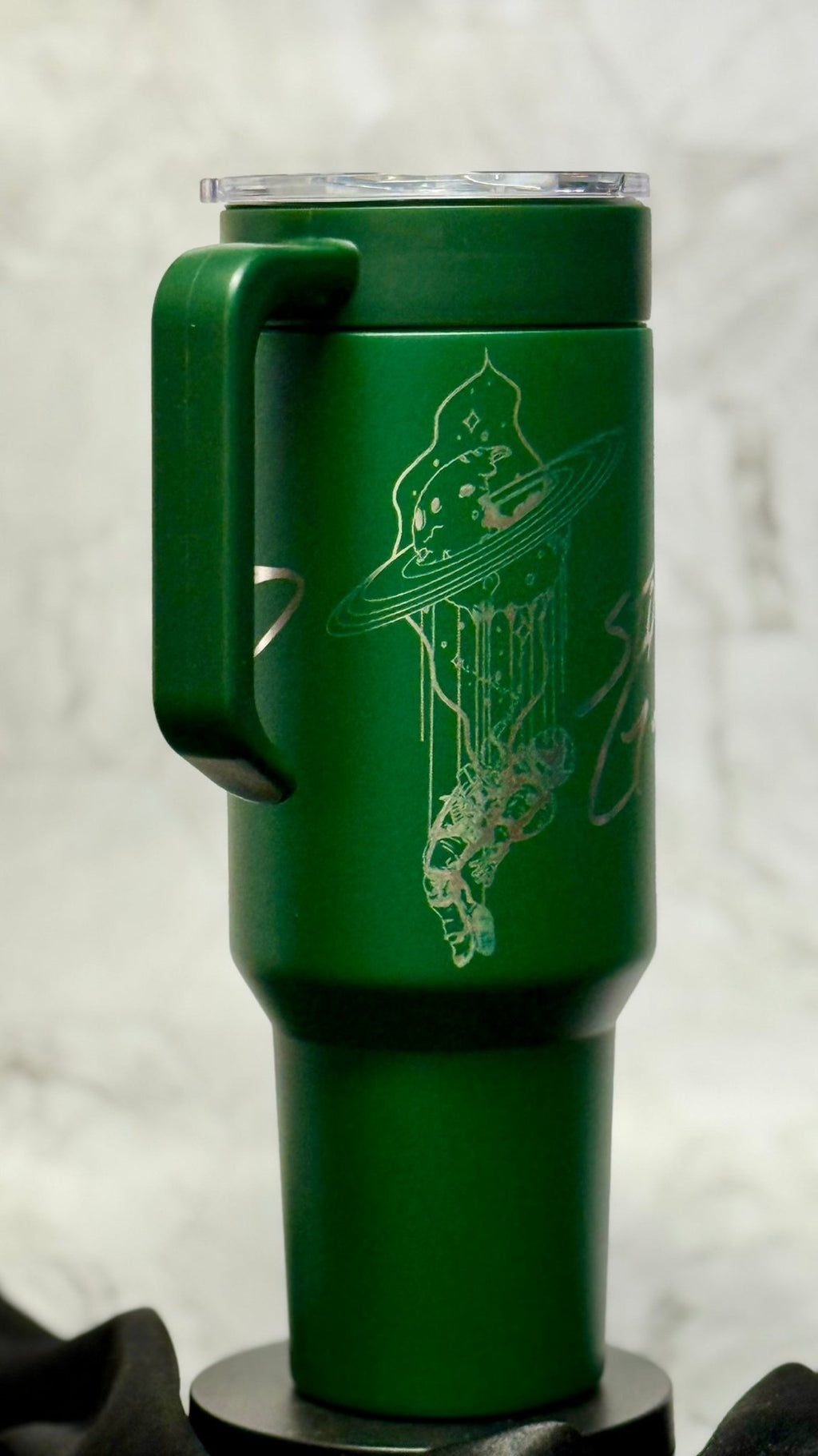 Stoner Gump Collection - Melting Planet Astronaut - Artwork by Ryan Sherwood - tattootumblers