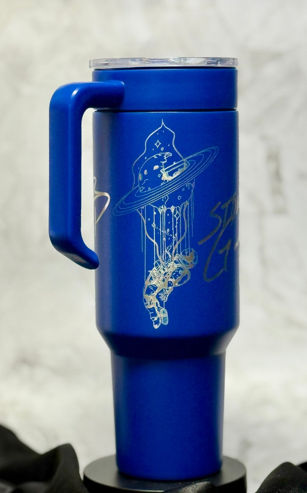 Stoner Gump Collection - Melting Planet Astronaut - Artwork by Ryan Sherwood - tattootumblers