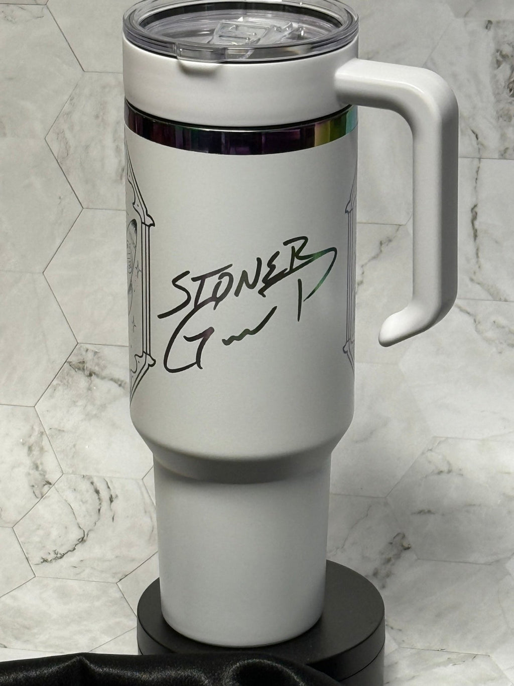 Stoner Gump Collection - Spaceship! - Artwork by Jenni Redden - tattootumblers