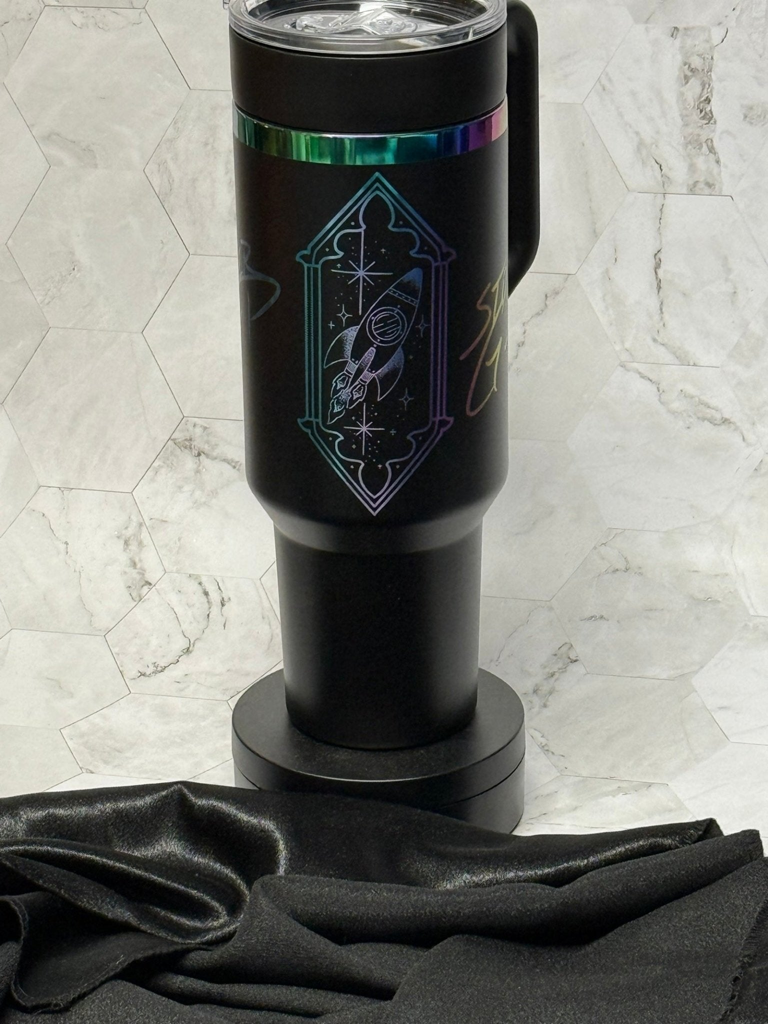 Stoner Gump Collection - Spaceship! - Artwork by Jenni Redden - tattootumblers